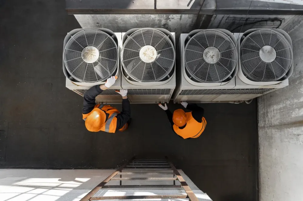 Destratificateur d'air près de Puteaux